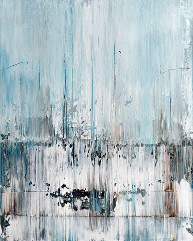 Dream Sequence No. 2 White Modern Wood Framed Art Print with Double Matting by Smach, Radek