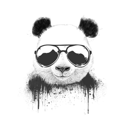 Stay Cool White Modern Wood Framed Art Print by Solti, Balazs