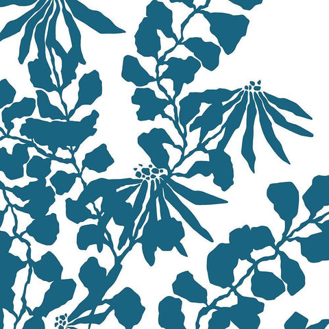 Trumpetvine Black Ornate Wood Framed Art Print with Double Matting by Sierer, Trish