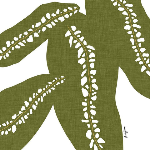 Rhaphido Gold Ornate Wood Framed Art Print with Double Matting by Sierer, Trish