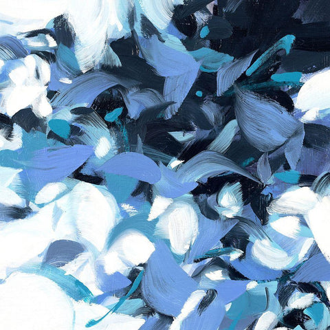 Chase No. 2 White Modern Wood Framed Art Print by Schmitz, Cameron