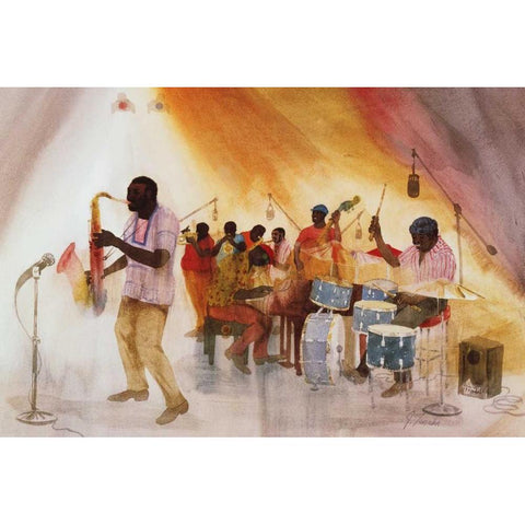 Take the aâ‚¬ËœAaâ‚¬â„¢ Train Black Modern Wood Framed Art Print by Tanaka, Jim