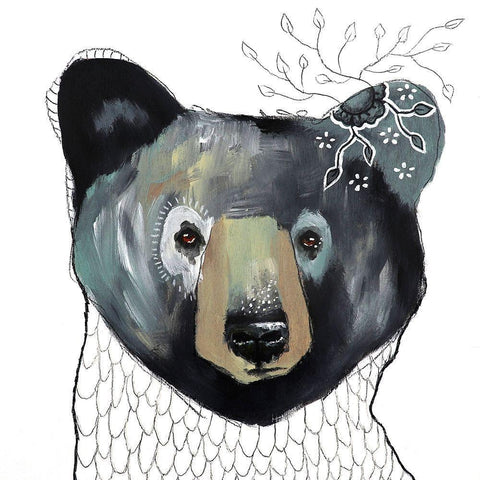 Peaceful Days Black Ornate Wood Framed Art Print with Double Matting by The Secret Hermit