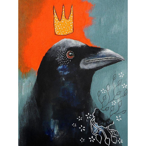 A Srong Connection Gold Ornate Wood Framed Art Print with Double Matting by The Secret Hermit