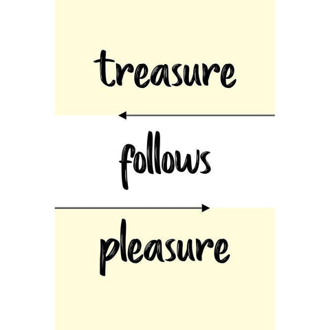 Unknown Black Modern Wood Framed Art Print by Treasure Follows Pleasure