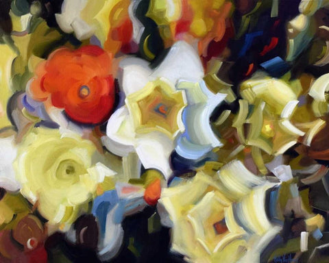 Your Highest Potential White Modern Wood Framed Art Print with Double Matting by Van Hart, Holly