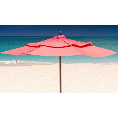 Solo Umbrella Black Modern Wood Framed Art Print by Varona, Verne