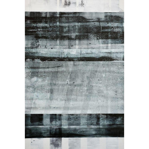 Spatial Composition 20.07.2014 Black Modern Wood Framed Art Print by Villafane, Stephane