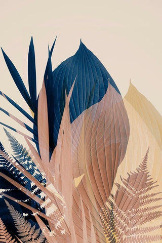 Welcome to the Jungle 3 White Modern Wood Framed Art Print with Double Matting by Winstanley, Ian