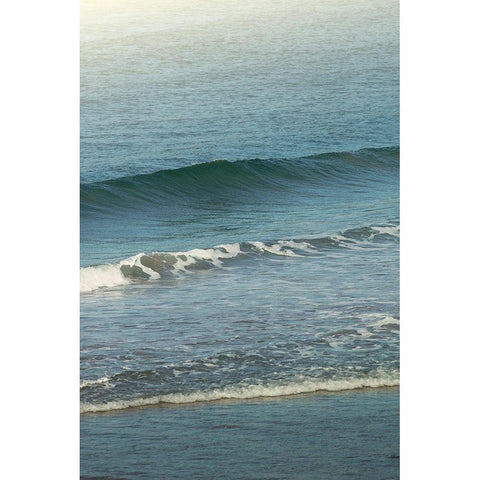 White Oceans 57 Gold Ornate Wood Framed Art Print with Double Matting by Winstanley, Ian