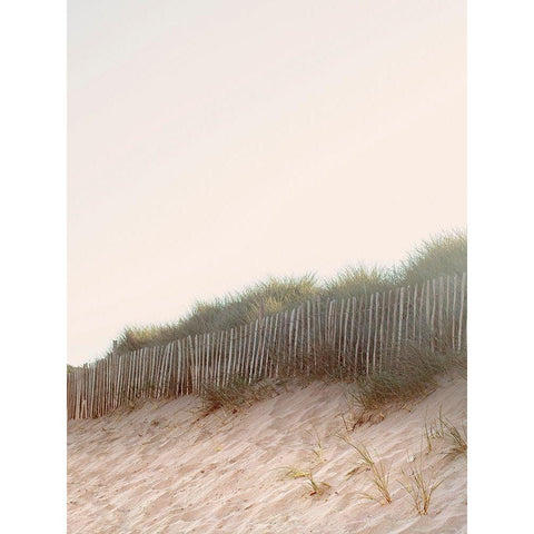 White Oceans 55 White Modern Wood Framed Art Print by Winstanley, Ian