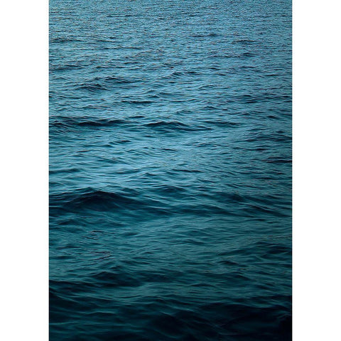 Ocean 15 Black Modern Wood Framed Art Print by Winstanley, Ian