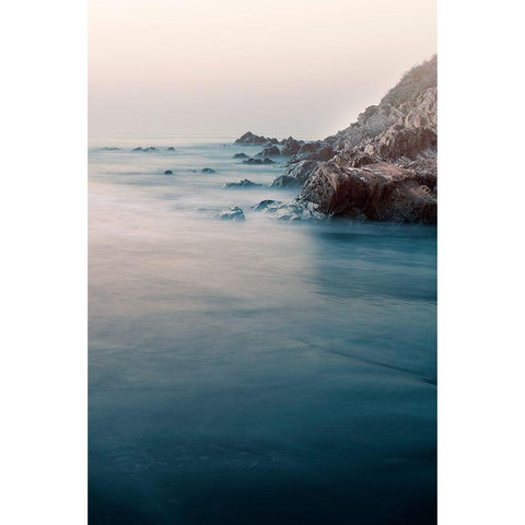 Ocean 3 White Modern Wood Framed Art Print by Winstanley, Ian
