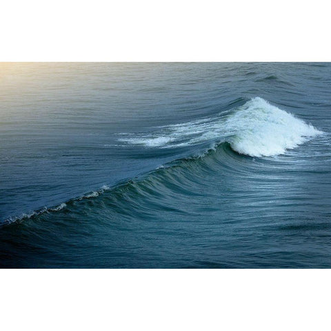 Ocean 2 Black Modern Wood Framed Art Print with Double Matting by Winstanley, Ian