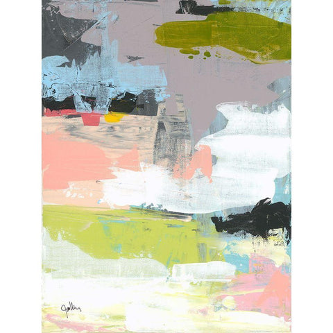 The Quiet Black Modern Wood Framed Art Print with Double Matting by Weiss, Jan