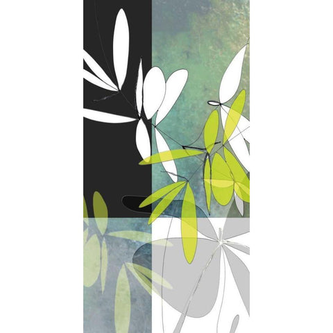 Dusk Black Modern Wood Framed Art Print by Weiss, Jan