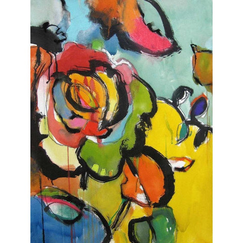 Please Come In Gold Ornate Wood Framed Art Print with Double Matting by Weil, Emily