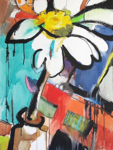 Kitchen Windowsill Black Ornate Wood Framed Art Print with Double Matting by Weil, Emily