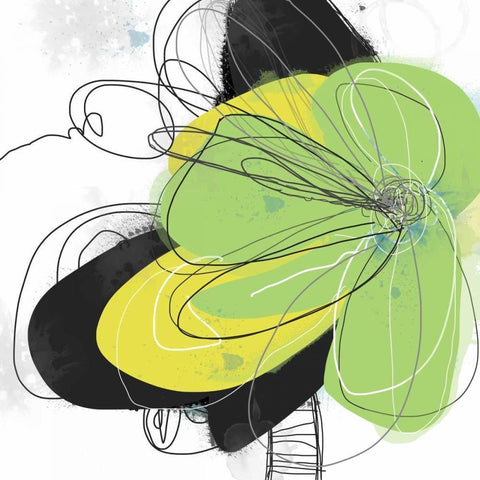 Joyful Soul 2 Gold Ornate Wood Framed Art Print with Double Matting by Weiss, Jan