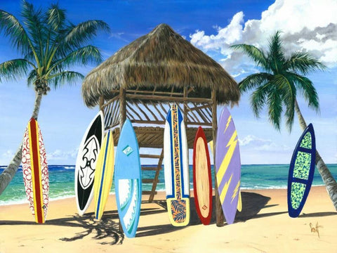 Our Gang Black Ornate Wood Framed Art Print with Double Matting by Westmoreland, Scott