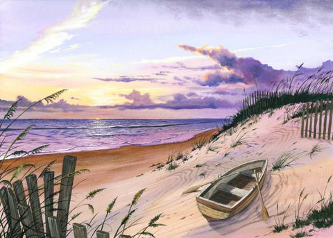Pastel Point Black Ornate Wood Framed Art Print with Double Matting by Westmoreland, Scott