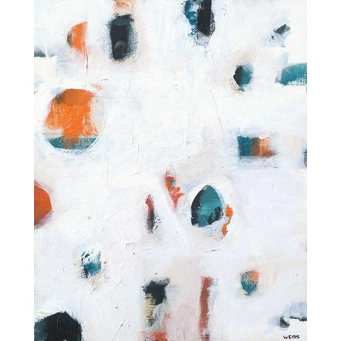 Outside Over There 2 Black Modern Wood Framed Art Print by Weiss, Jan