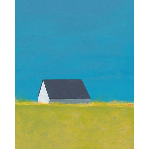 Its a Farmhouse White Modern Wood Framed Art Print by Weiss, Jan