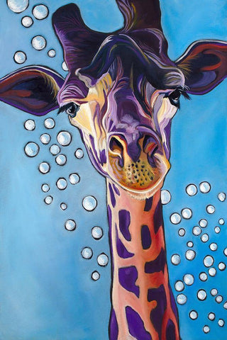 Big Heart White Modern Wood Framed Art Print with Double Matting by Wronski, Kathryn