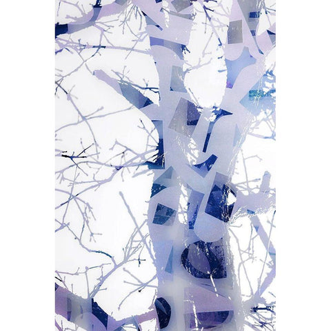 Can You See Me Now Black Modern Wood Framed Art Print by Zinna, Lisa