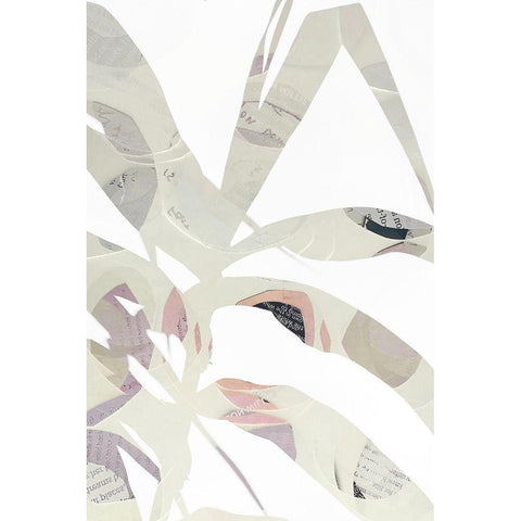 Inspired By Nature No. 2 White Modern Wood Framed Art Print by Zinna, Lisa