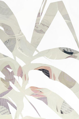 Inspired By Nature No. 2 White Modern Wood Framed Art Print with Double Matting by Zinna, Lisa