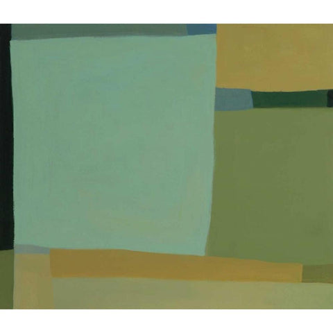 Lorettas View 4 Black Modern Wood Framed Art Print by Zinn, Tamar
