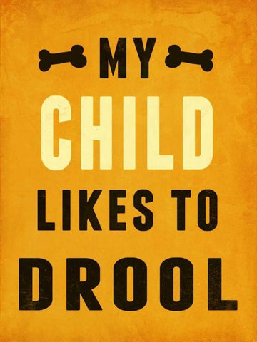 Paw Kids IV White Modern Wood Framed Art Print with Double Matting by SD Graphics Studio