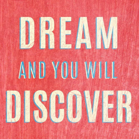 Imagine Believe Dream I Black Modern Wood Framed Art Print by SD Graphics Studio