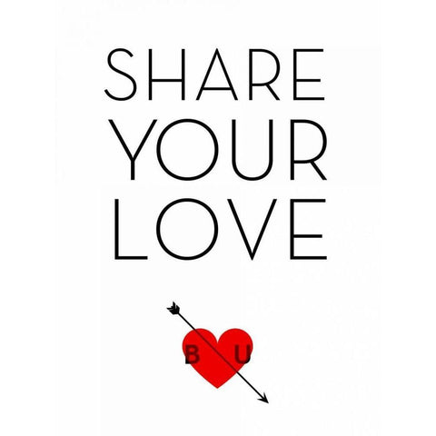 BU II Black Modern Wood Framed Art Print with Double Matting by SD Graphics Studio