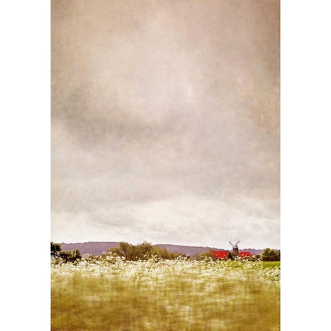 Strength of the Wind White Modern Wood Framed Art Print by Gardner, Sarah