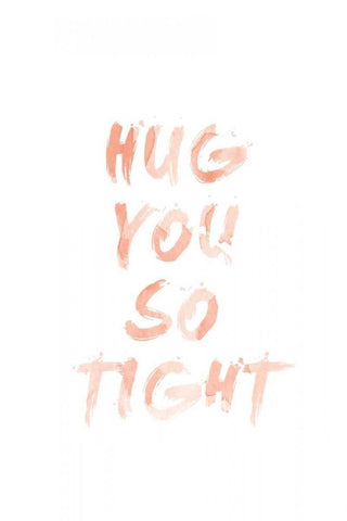 Love II White Modern Wood Framed Art Print with Double Matting by SD Graphics Studio