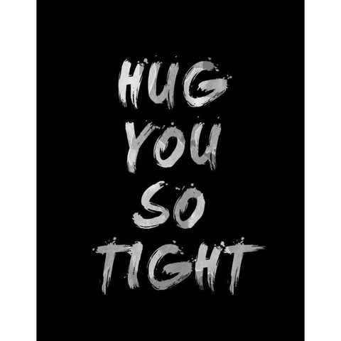 Love II White Modern Wood Framed Art Print by SD Graphics Studio