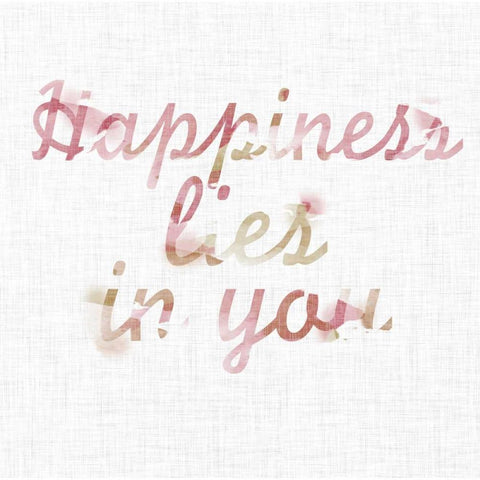 Linen Watercolors II Gold Ornate Wood Framed Art Print with Double Matting by SD Graphics Studio