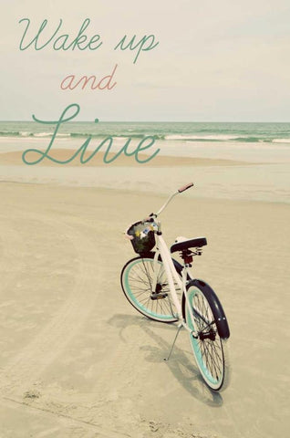 Wake Up Black Ornate Wood Framed Art Print with Double Matting by Peck, Gail