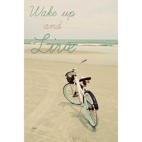 Wake Up Gold Ornate Wood Framed Art Print with Double Matting by Peck, Gail