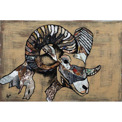 Serengeti Wildlife III White Modern Wood Framed Art Print by Ritter, Gina