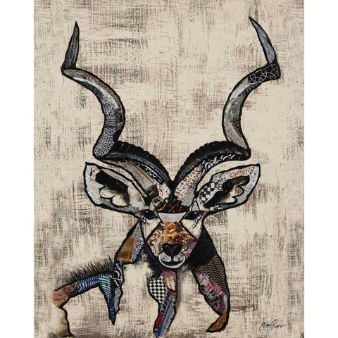Serengetti Wildlife I White Modern Wood Framed Art Print by Ritter, Gina