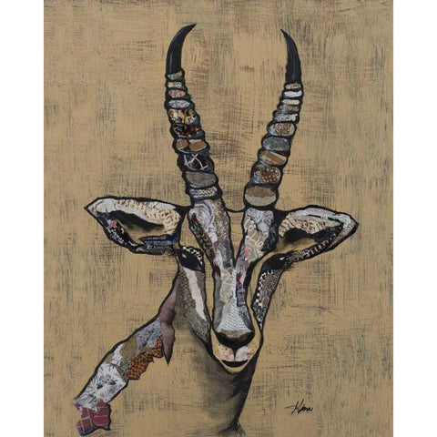 Serengeti Wildlife II Black Modern Wood Framed Art Print by Ritter, Gina