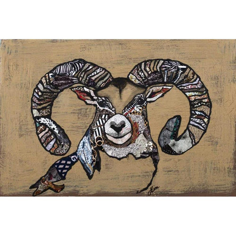 Serengeti Wildlife IV Gold Ornate Wood Framed Art Print with Double Matting by Ritter, Gina