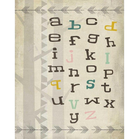 Educational Woodland II Gold Ornate Wood Framed Art Print with Double Matting by SD Graphics Studio