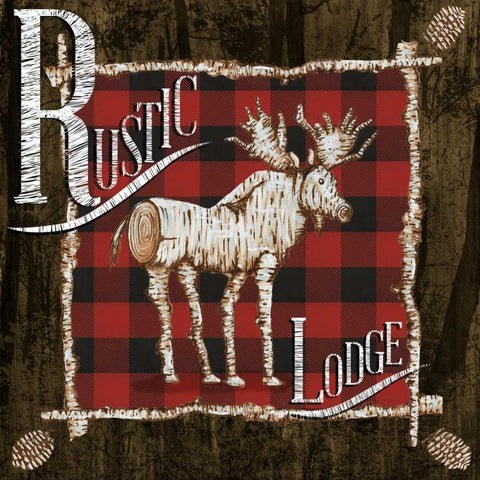 Rustic Birch Trail I Gold Ornate Wood Framed Art Print with Double Matting by Ritter, Gina