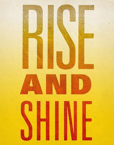 Get Up I Black Ornate Wood Framed Art Print with Double Matting by SD Graphics Studio