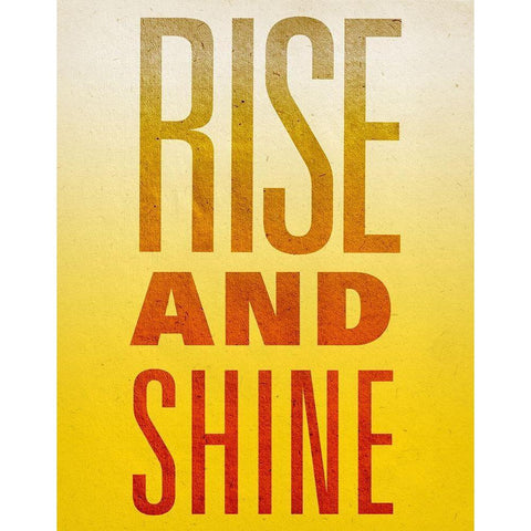 Get Up I Gold Ornate Wood Framed Art Print with Double Matting by SD Graphics Studio