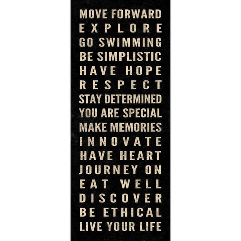 Motivational Type II Gold Ornate Wood Framed Art Print with Double Matting by SD Graphics Studio